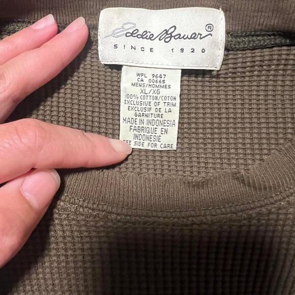 Oversized thermal pullover dark green - Picture 4 of 4